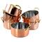 Gibson Home® Rembrandt 4.7'' Copper-Plated Stainless Steel Mini Dutch Oven Set